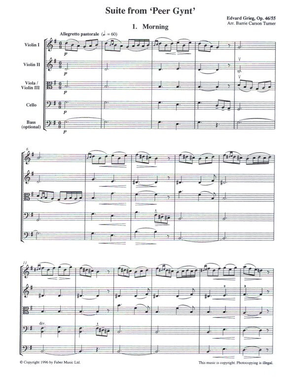 Peer Gynt Suite