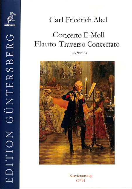 Concerto E-Moll Flaut Traverso Concertato AbelWV F14