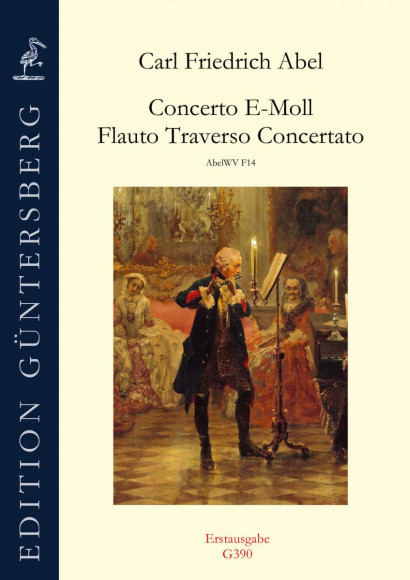 Concerto E-Moll Flauto Traverso Concertato AbelWV F14