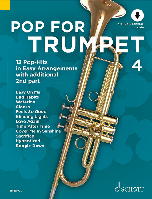 Pop for Trumpet Band 4 (+Online Audio)