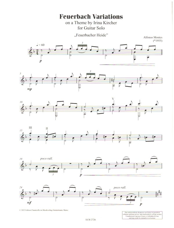 Feuerbach Variations