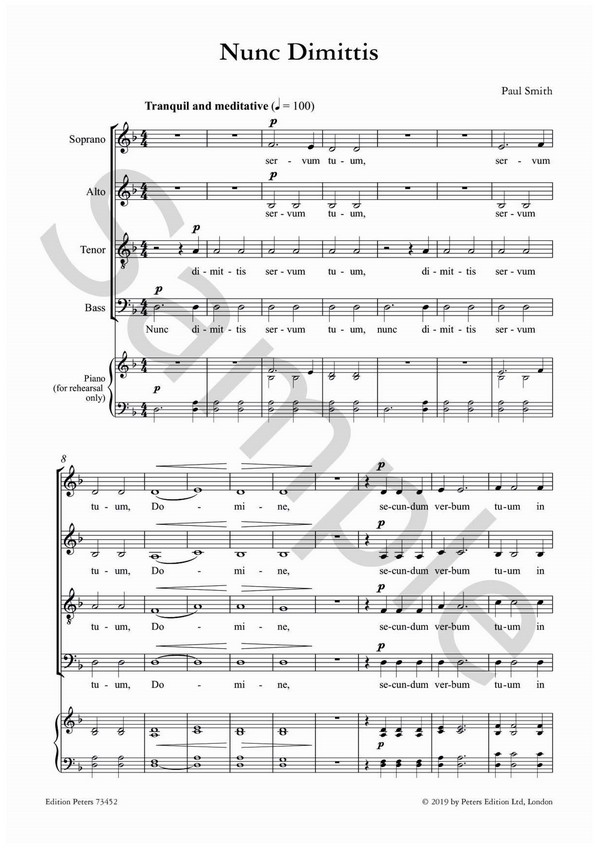 Nunc Dimittis