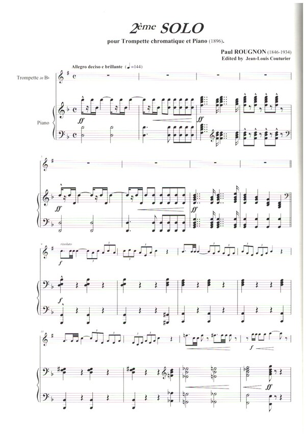 2ème Solo de concert (1896)