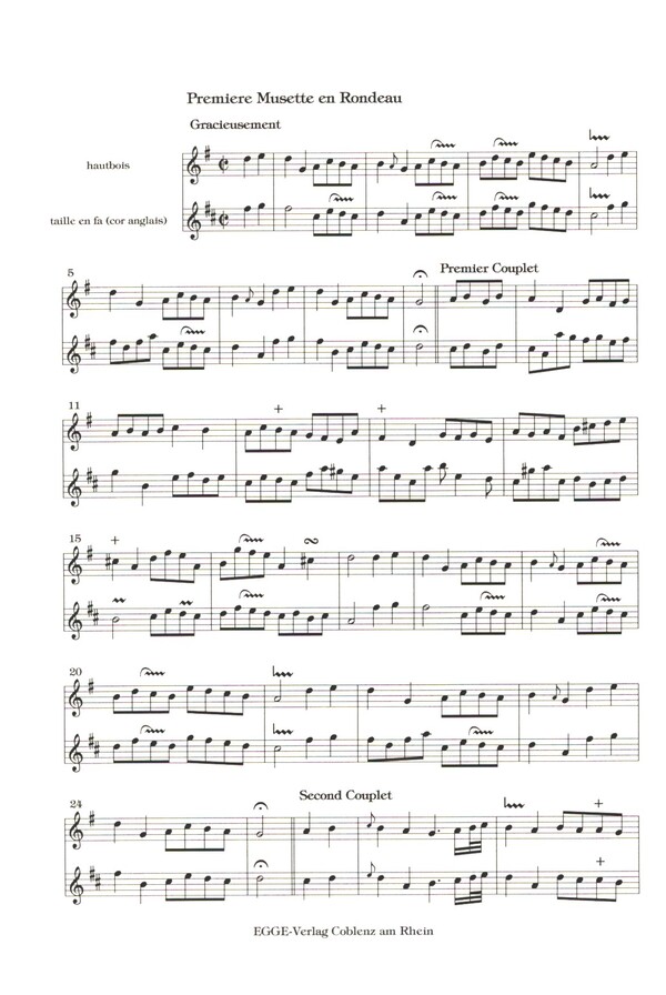 6 Suittes d'amusemens en Duo Band 2 (Suites 3+4)