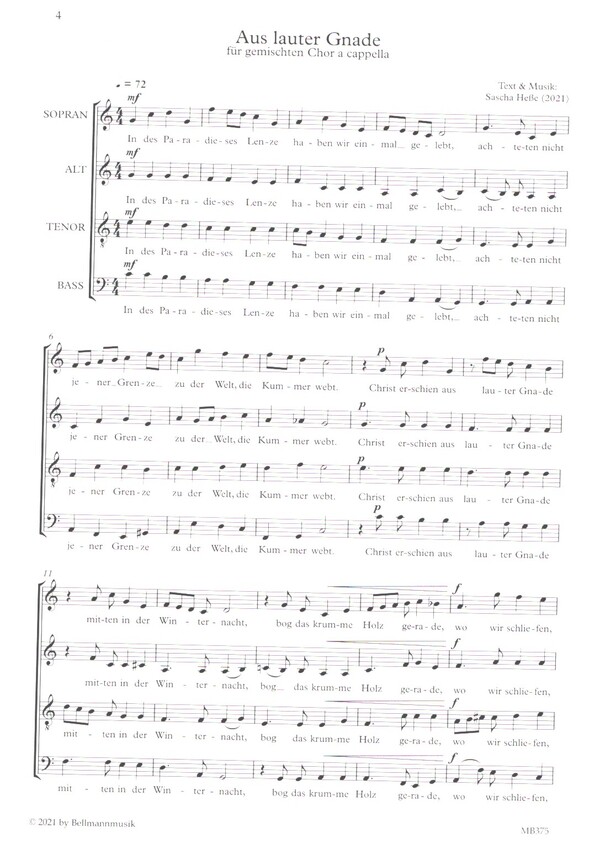 3 Lieder zur Weihnacht