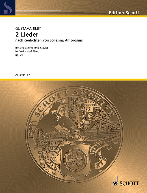 AF4941-42  Zwei Lieder op. 23