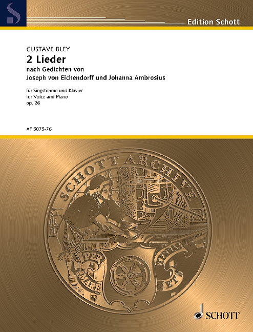 AF5075-76  Zwei Lieder op.26