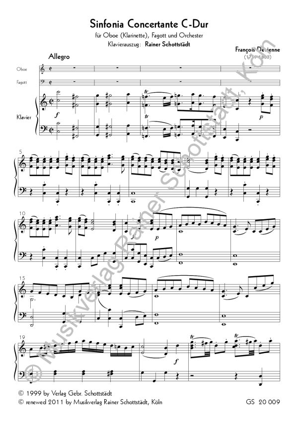 Sinfonia Concertante C-Dur