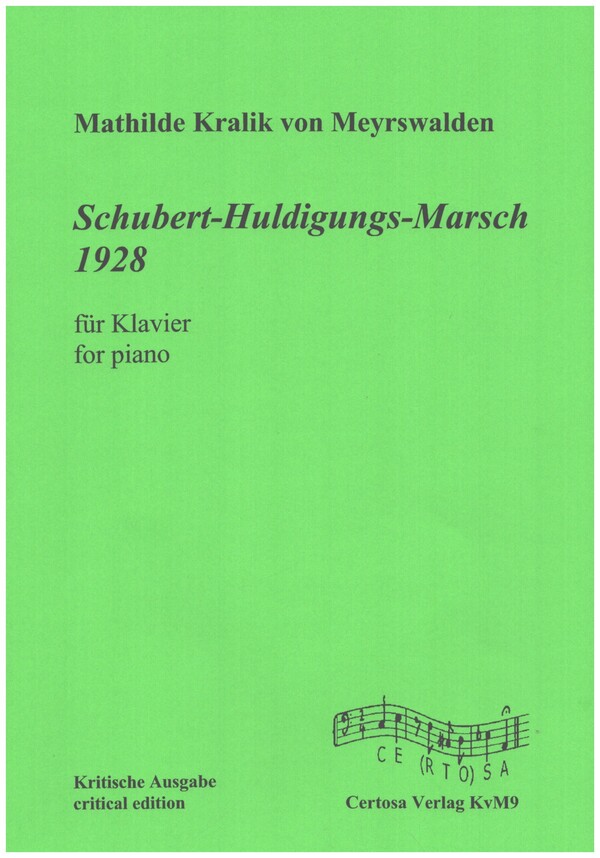 Schubert-Huldingungs-Marsch (1928)