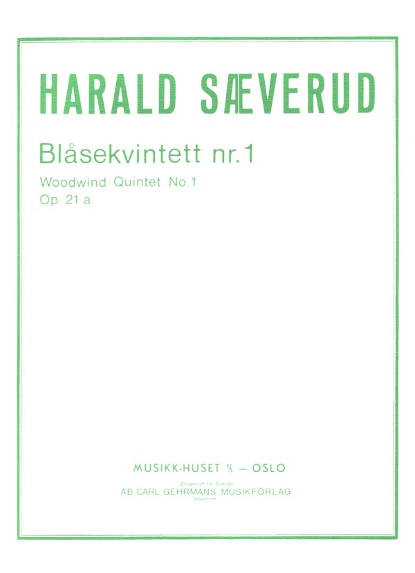 Woodwind Quintet op.21a/1