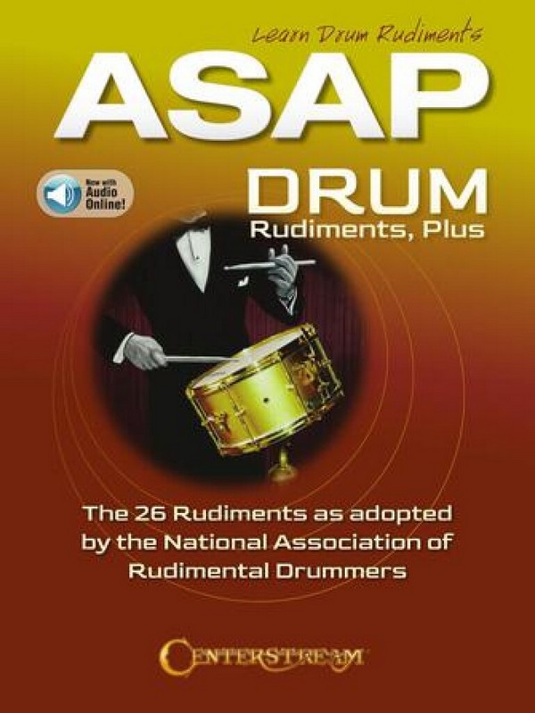 ASAP Drum Rudiments, Plus  (+Online Audio)