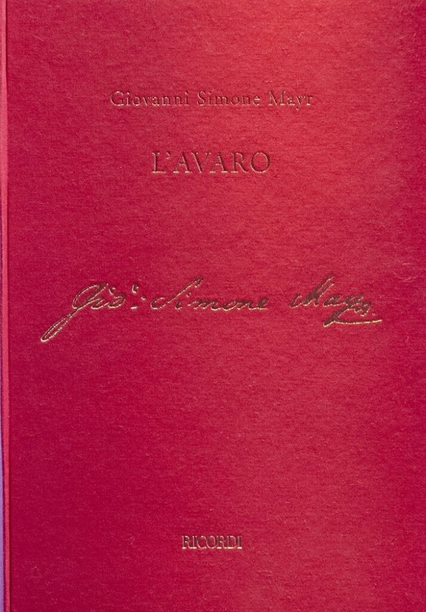 Giovanni Simone Mayr, L'avaro