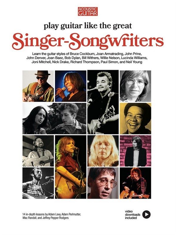 Play Guitar like the Great Singer-Songwriters (+ Online Medien)