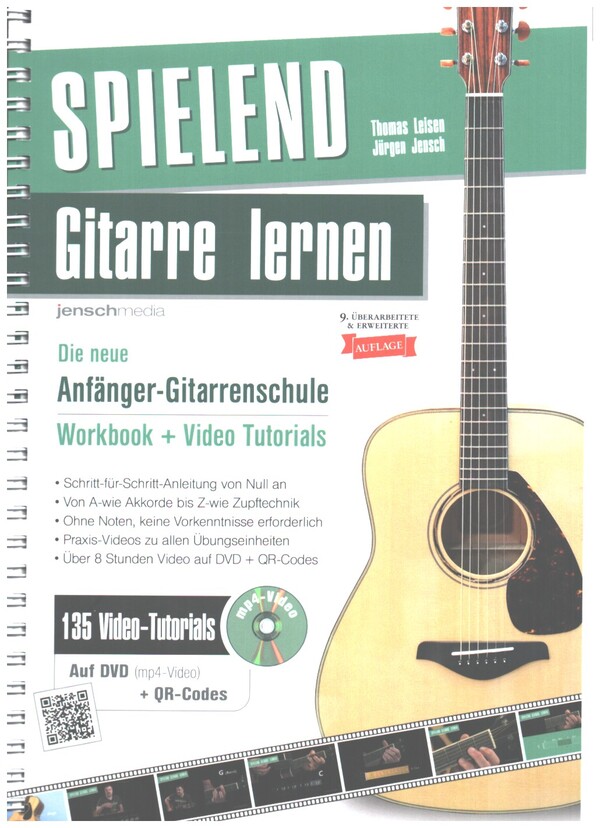 Spielend Gitarre Lernen (+QR-Codes+mp4-Video)