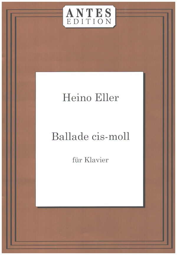 Ballade cis-Moll