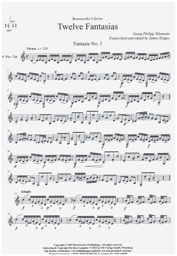 12 Fantasias