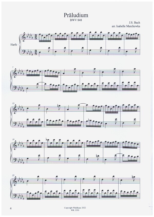 Präludium BWV 848