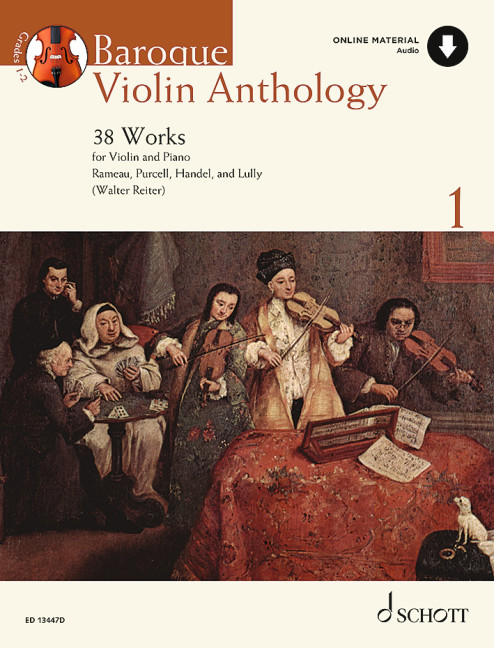 Baroque Violin Anthology vol.1 (+Online Audio)