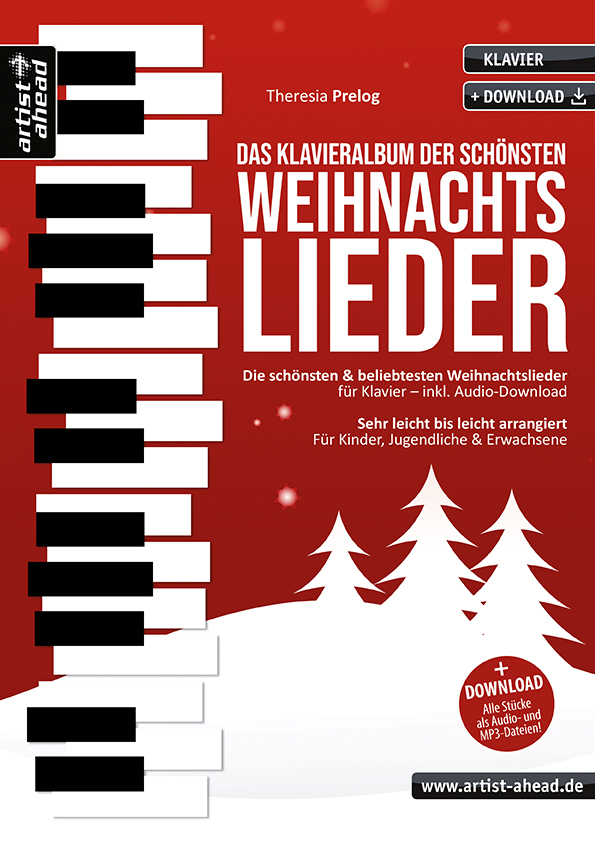 Das Klavieralbum der schönsten Weihnachtslieder (+Online Audio)
