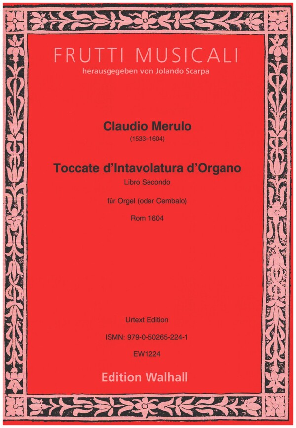 Toccate d'Intavolatura Libro d'Organo II