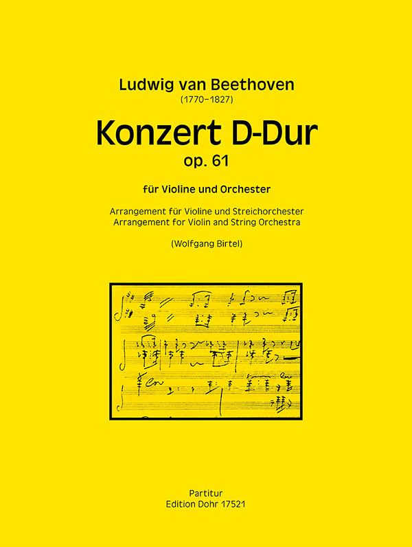 Konzert D-Dur op.61