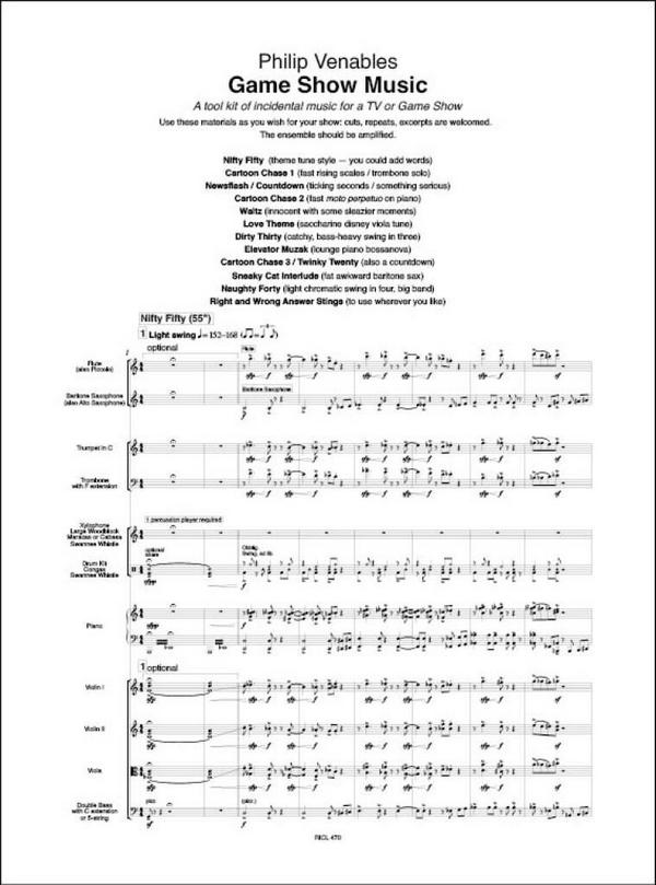 P. Venables, Game Show Music