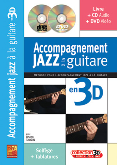  Accompagnement Jazz à La Guitare en 3D (+DVD+CD)