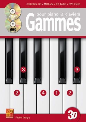 Gammes Improvisation Clavier 3D (+CD +DVD)