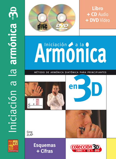 Iniciacion A Armonica en 3D (+CD+DVD)