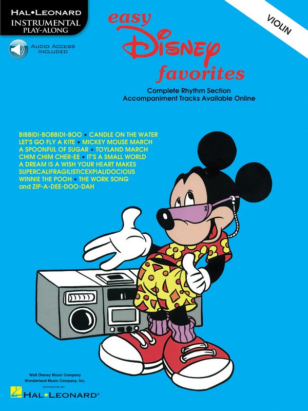 Easy Disney Favorites (+CD): for violin