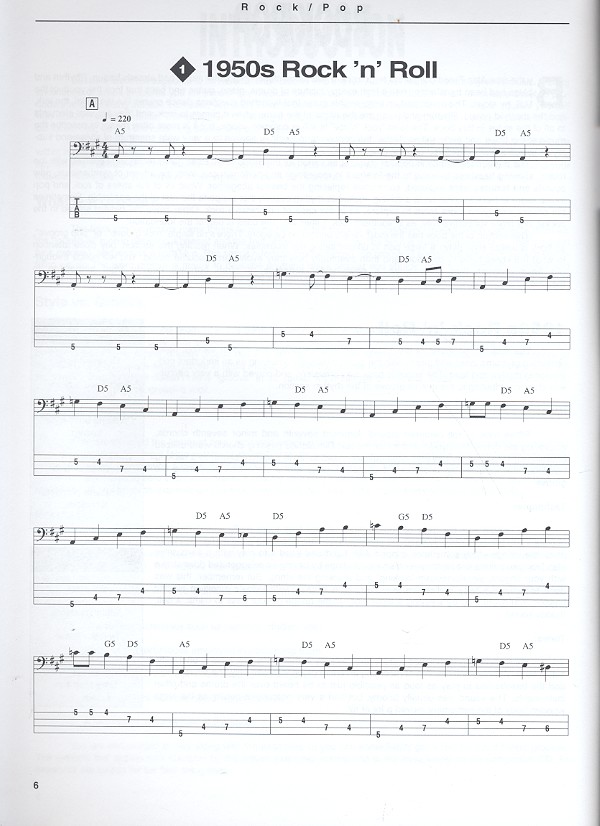 Dictionary of Bass Grooves (+Online Audio)