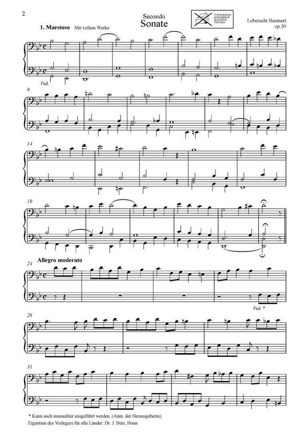 Sonate g-Moll op.50
