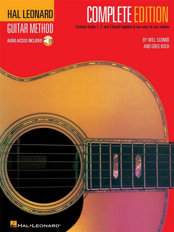 Hal Leonard Guitar Method complete edition (+ Audio Access Code):