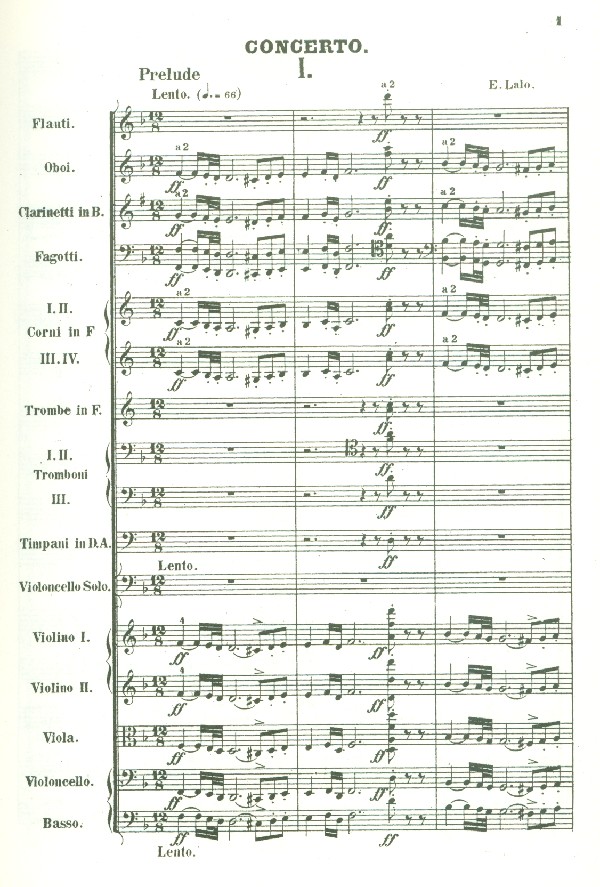 Konzert d-Moll für Violoncello