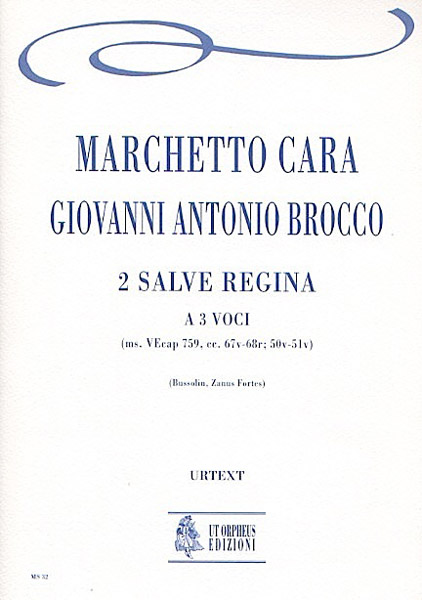 2 Salve regina a 3 voci partitura