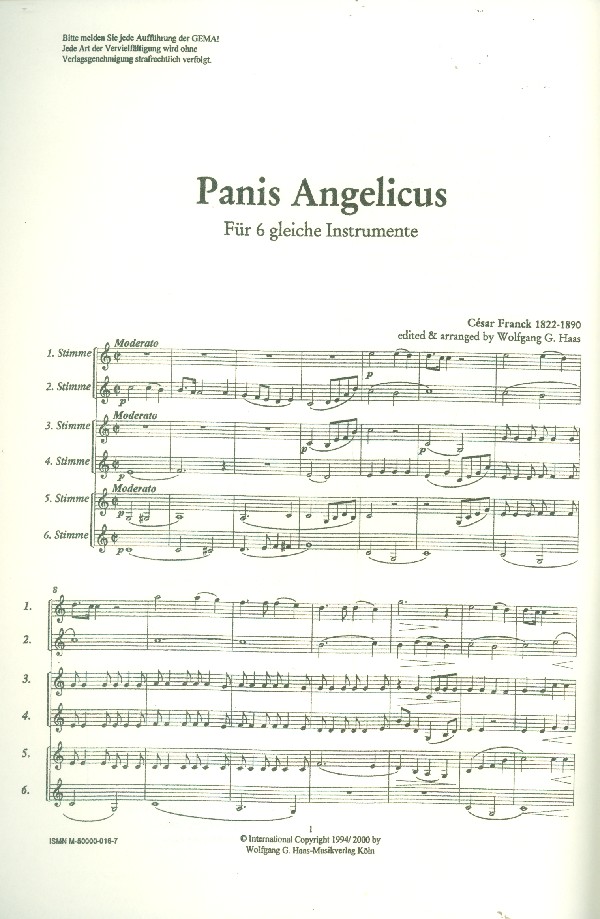Panis Angelicus op.12
