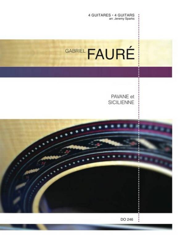 Pavane et sicilienne for 4 guitars: