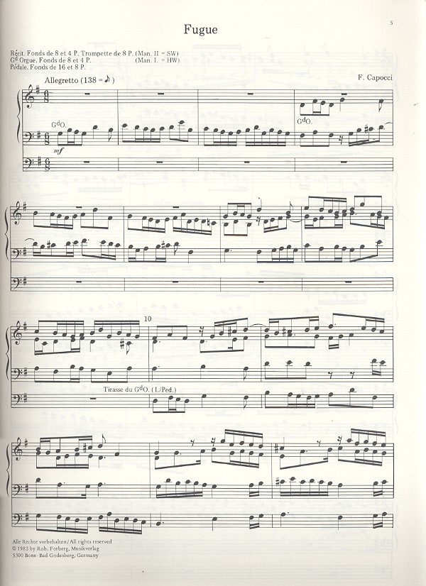Orgelfugen der Hochromantik Band 3