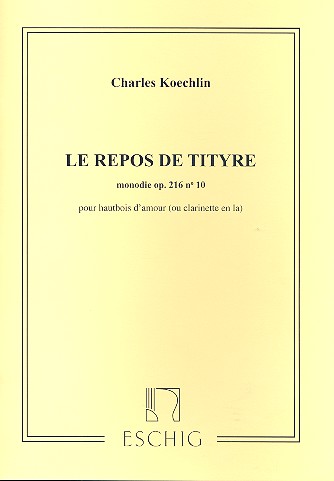 Le repos de Tityre op. 216,10
