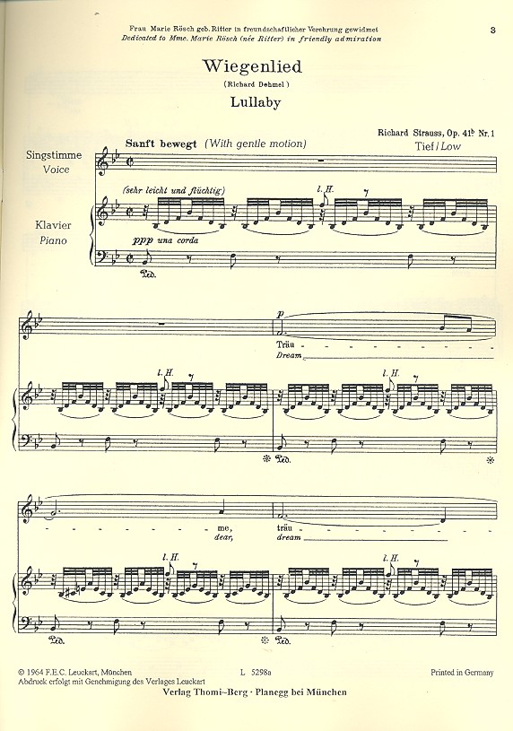 Wiegenlied op.41,1