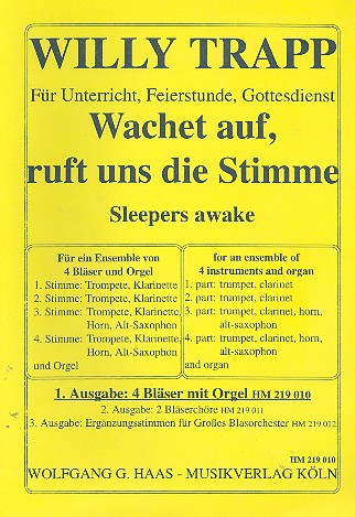 Wachet auf ruft uns die Stimme