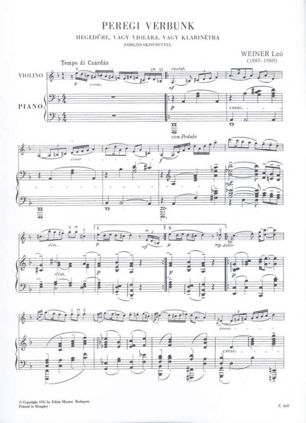 Ungarischer Tanz op.40