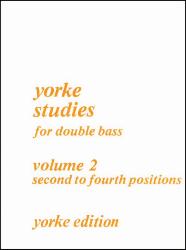 Yorke Studies for double bass vol.2