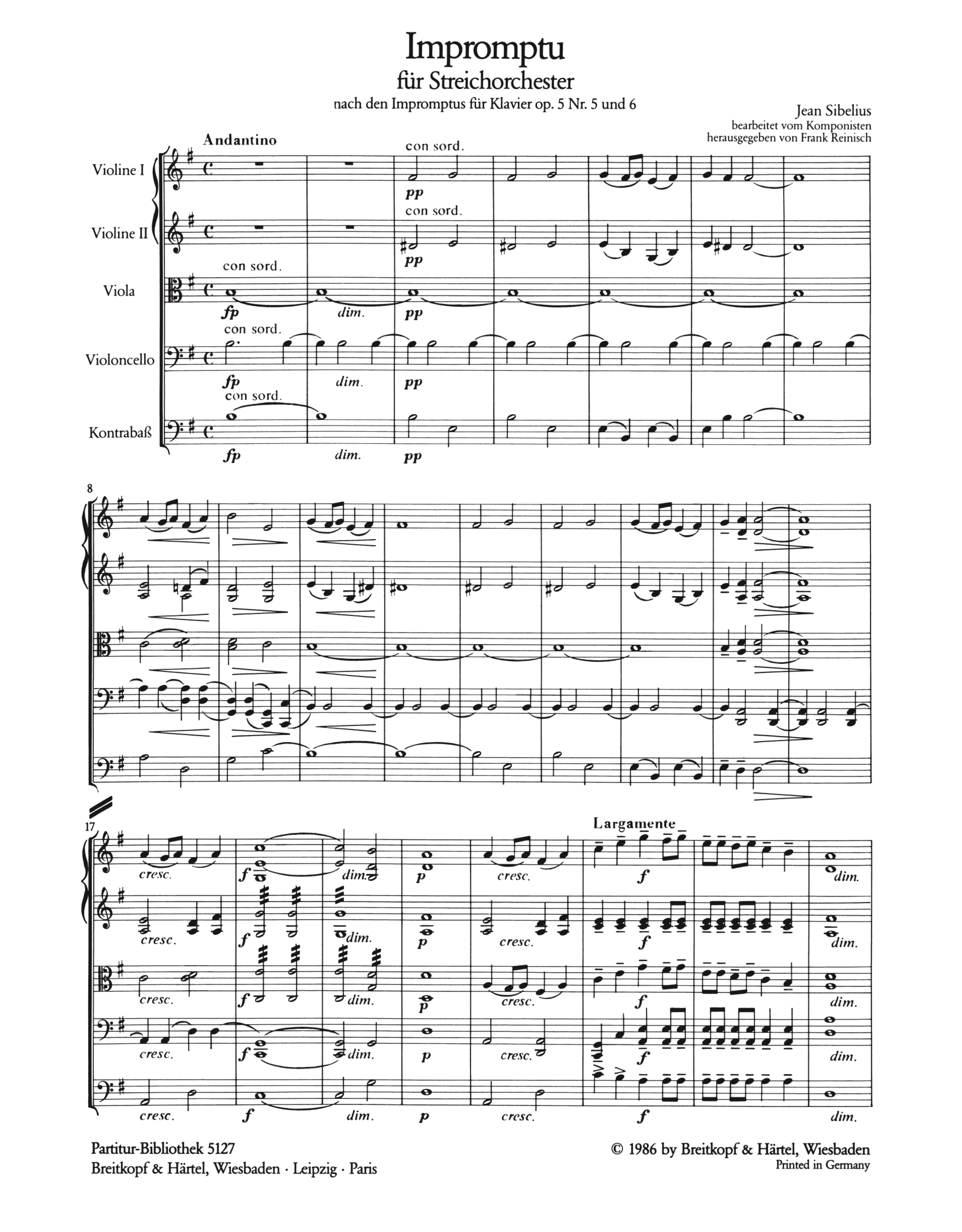 Impromptu nach op.5,5 und op.5,6