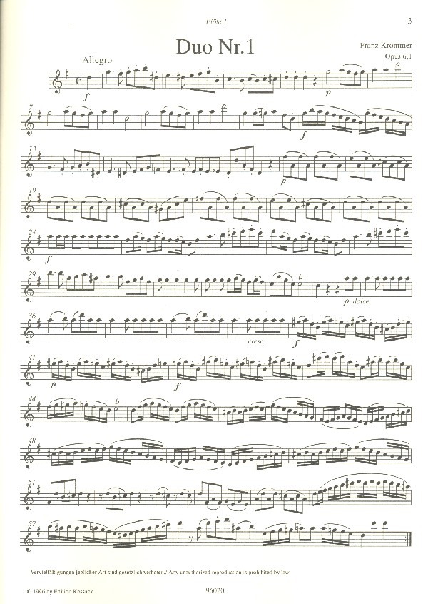 3 Duette op.6