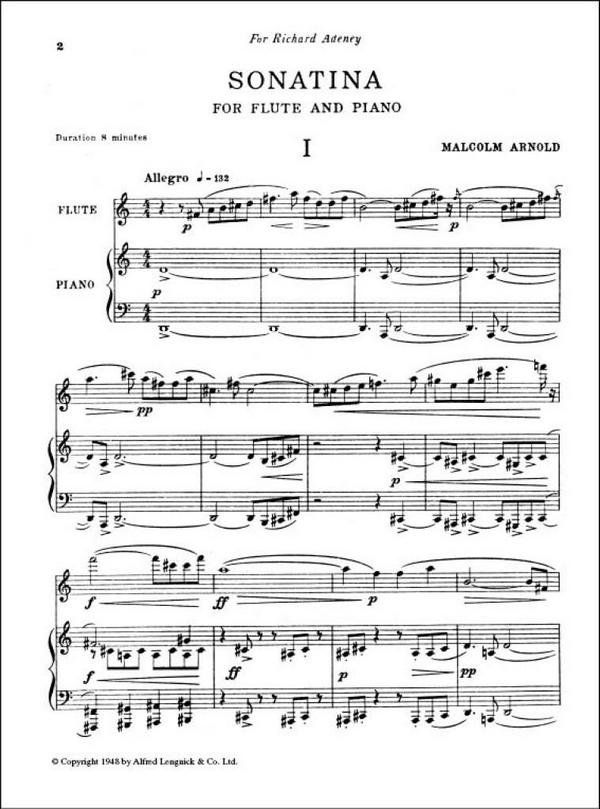 Sonatina op.19 for flute and piano