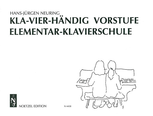 Kla-vier-händig Vorstufe