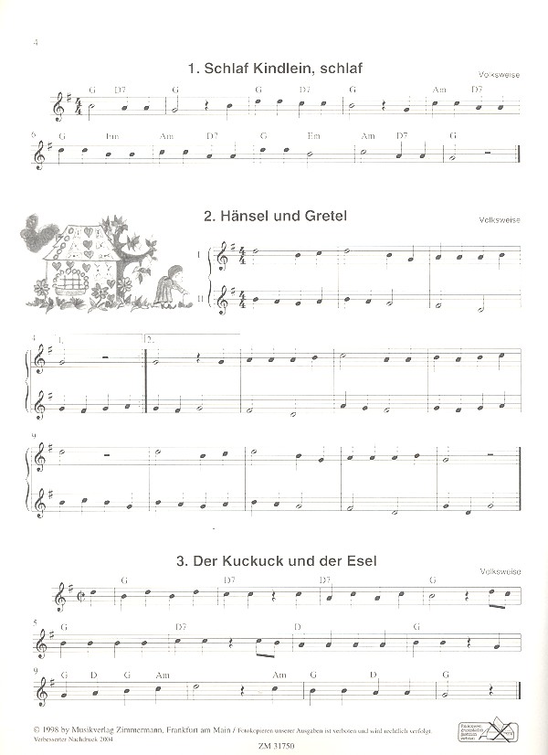 Der Flötenjoker - Spielstücke und Lieder