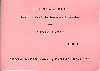 Duett-Album Band 1 für 2 Trompeten
