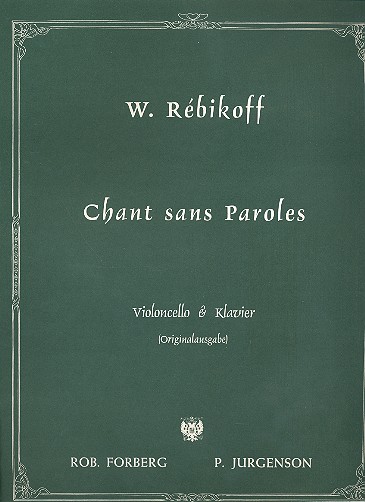 Chant sans paroles